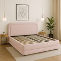 Łóżko tapicerownae 160x200 tkanina Royal pudrowy róż.png