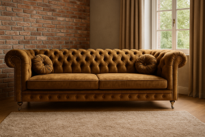 Sofa 3 osobowa Chesterfield Glamour