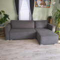 Narożnik N 20 z wąskimi bokami 5 cm w szarym sztruksie Fjord 15.jpg