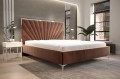 łóżko do sypialni Royal, ceglane